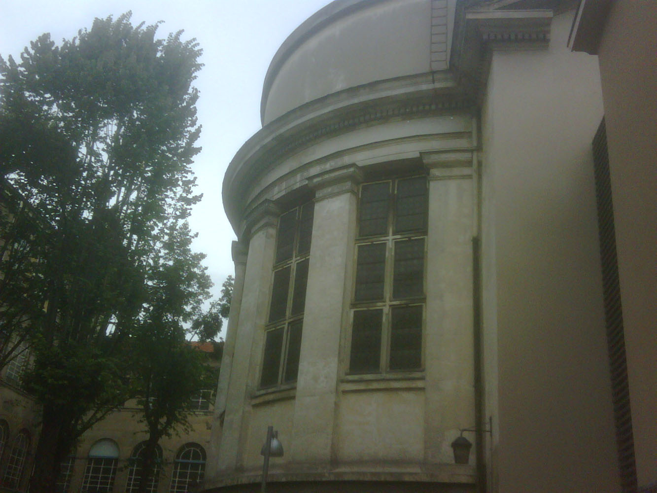 Prison Saint-Lazare, rear of chapel, infirmary wing